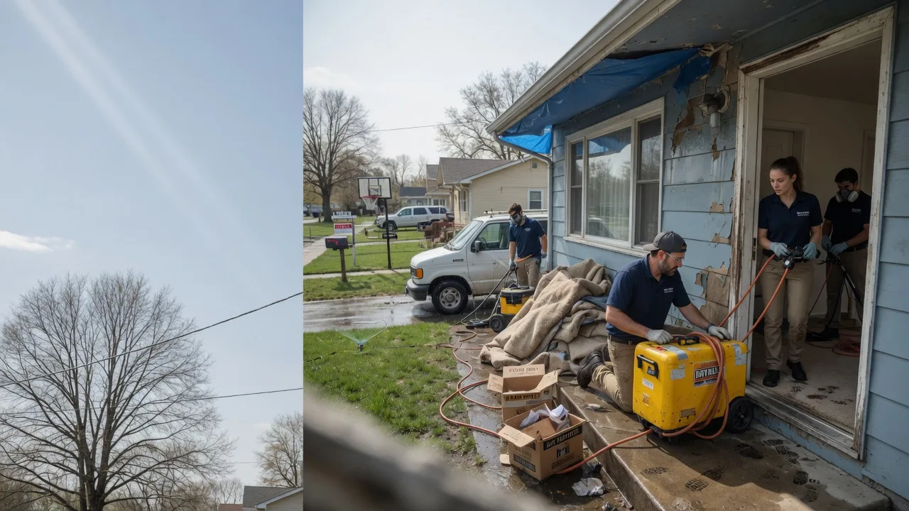 Basement Flood Cleanup in Leonard, MI near me